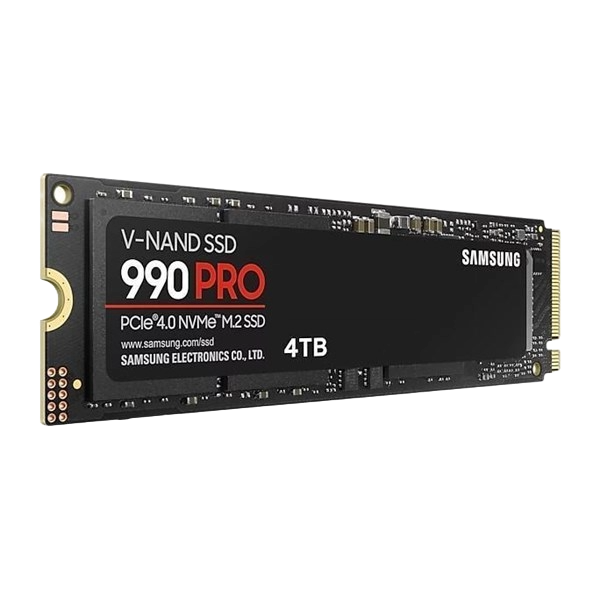 4TB Samsung 990 Pro M.2 2280 PCI Express 4.0 x4 NVMe Solid State Drive